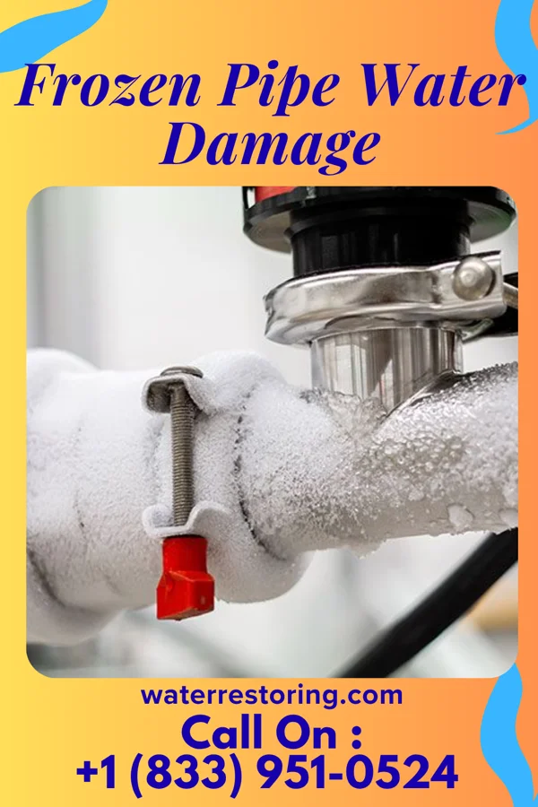 Frozen Pipe Water Damage in Bright, IN